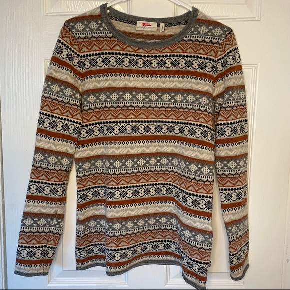 Fjallraven Ovik Folk Knit Sweater 
